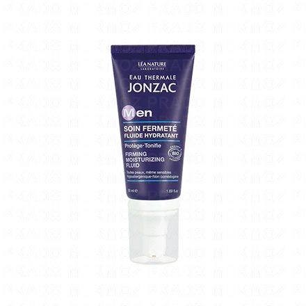 JONZAC Men soin fermet&eacute; fluide hydratant bio tube 50ml