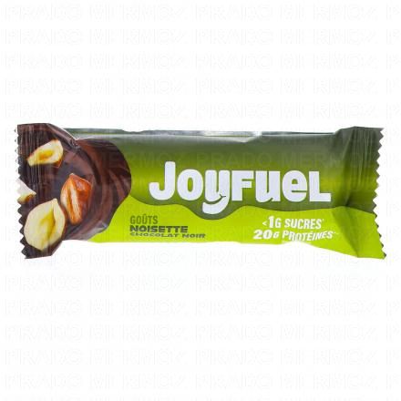 JOYFUEL Barre prot&eacute;in&eacute;e chocolat noir noisette 55g