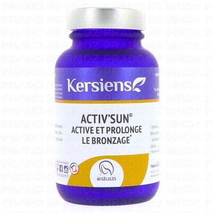 KERSIENS Activ'Sun Active et Prolonge le Bronzage 60 G&eacute;lules