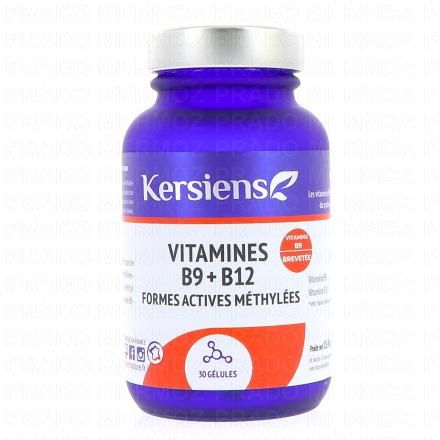 KERSIENS Vitamines B9+B12 g&eacute;lules x30