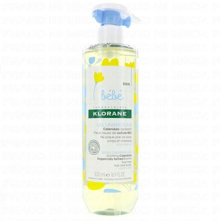 KLORANE B&eacute;b&eacute; Gel lavant doux au Calendula apaisant (500ml)