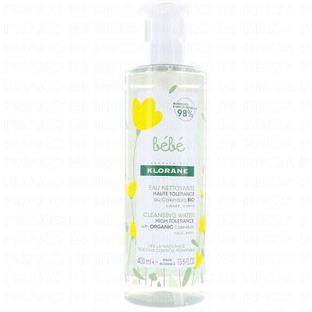 KLORANE B&eacute;b&eacute; eau nettoyante sans rin&ccedil;age (400ml)
