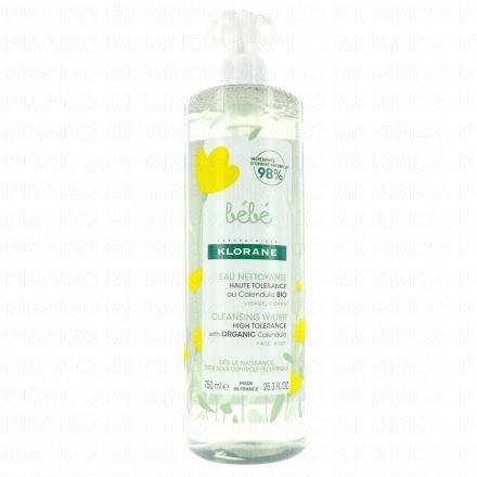 KLORANE Bébé eau nettoyante sans rinçage (750 ml)