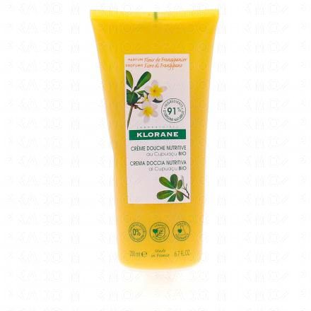 KLORANE Cr&egrave;me de Douche Fleur de Frangipanier tube 200ml