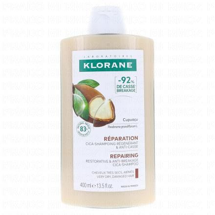 KLORANE Cupua&ccedil;u bio - Shampooing (flacon 400ml)
