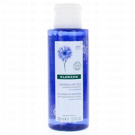 KLORANE Bleuet bio - D&eacute;maquillant yeux (flacon 100ml)