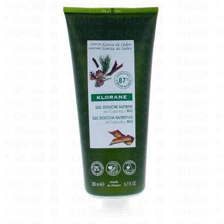 KLORANE Gel Douche Ecorce de C&egrave;dre tube 200ml