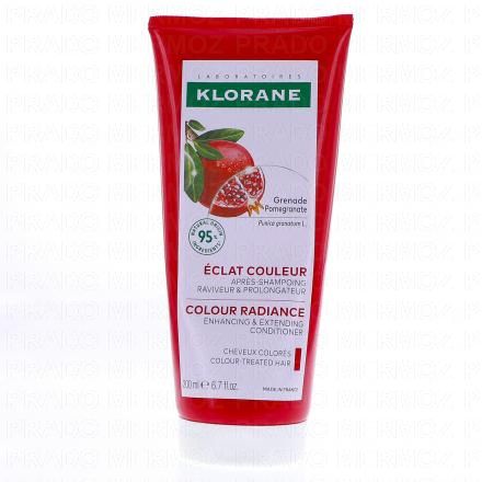 KLORANE Grenade - Baume apr&egrave;s-shampooing &eacute;clat couleur 200ml