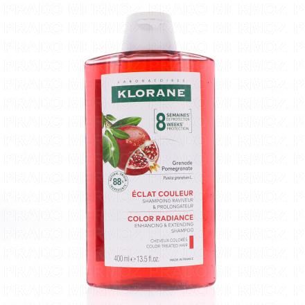 KLORANE Grenade - Shampooing &eacute;clat couleur (flacon 400ml)