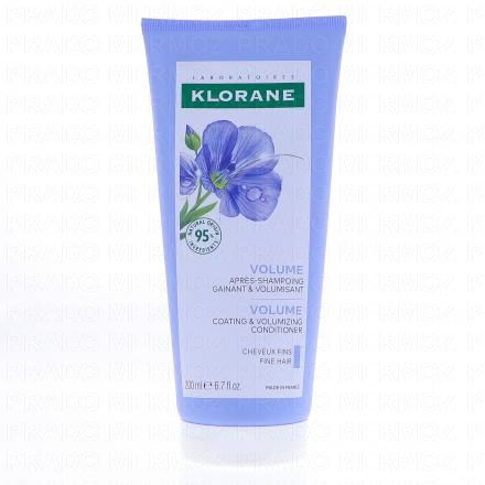 KLORANE Lin bio - Baume après-shampooing volume 200ml