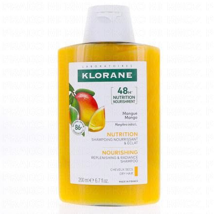 KLORANE Mangue - Shampooing nutritif (flacon 200ml)