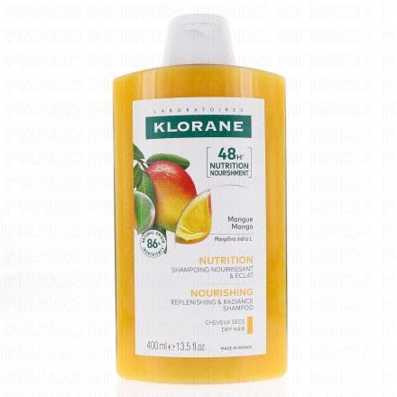 KLORANE Mangue - Shampooing nutritif (flacon 400ml)