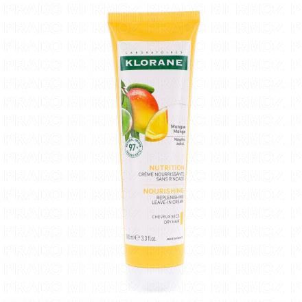 KLORANE Nutrition - Cr&egrave;me Nourrissante sans rin&ccedil;age 100ml