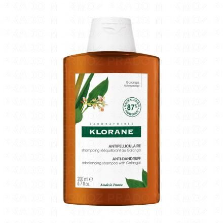 KLORANE Shampooing R&eacute;&eacute;quilibrant Antipelliculaire au Galanga (200ml)