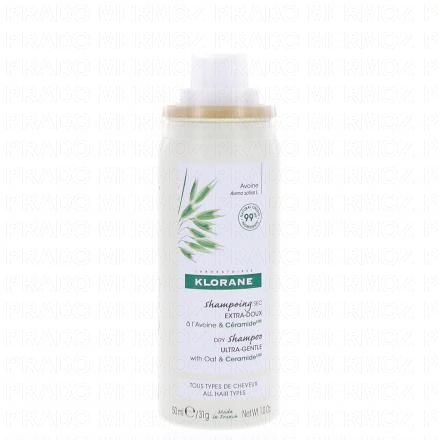 KLORANE Shampooing Sec Extra-Doux &agrave; l'avoine & C&eacute;ramide (50ml)
