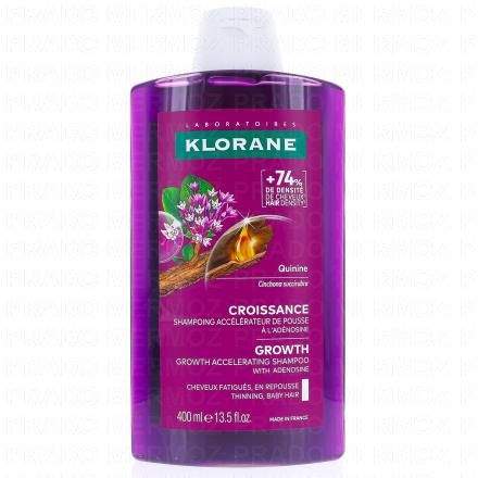 KLORANE Shampooing Quinine Croissance des Cheveux (400ml)