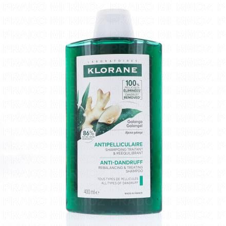 KLORANE Shampooing R&eacute;&eacute;quilibrant Antipelliculaire au Galanga (400ml)