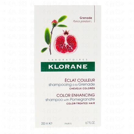 KLORANE Grenade - Shampooing &eacute;clat couleur (flacon 200ml)