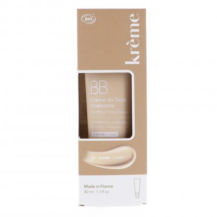 KREME BB Cr&egrave;me de Teint Apaisante 01 Claire 40ml