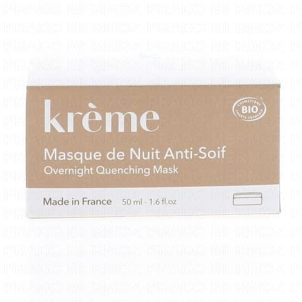 KREME Masque de Nuit Anti Soif 50ml