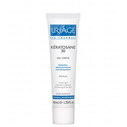 URIAGE Keratosane 30 gel cr&egrave;me callosit&eacute;s et &eacute;paississement cutan&eacute;s localis&eacute;s (tube 40ml)