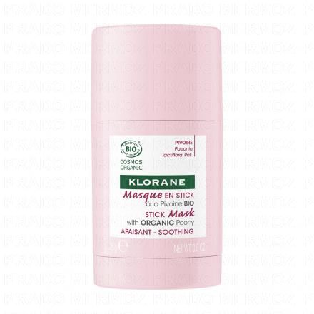 Klorane Masque en Stick Apaisant &agrave; la Pivoine bio 25g