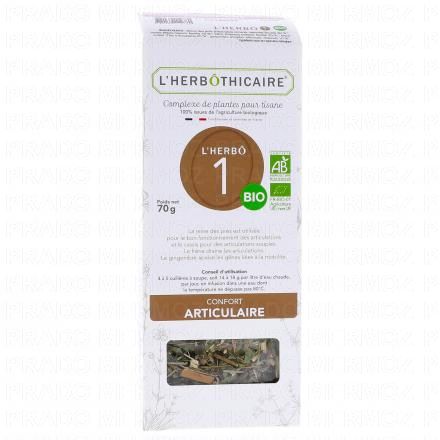 L'HERBOTHICAIRE Complexe de plantes pour tisane N&deg;1 Articulation 70g
