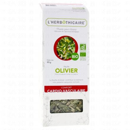 L'HERB&Ocirc;THICAIRE Feuille Olivier Bio Plante pour tisane 80g
