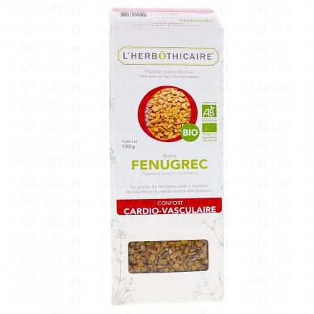 L'HERB&Ocirc;THICAIRE Graine Fenugrec Bio Plante pour tisane 150g