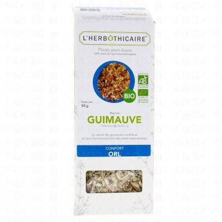 L'HERB&Ocirc;THICAIRE Racine Guimauve Bio Plante pour tisane 80g