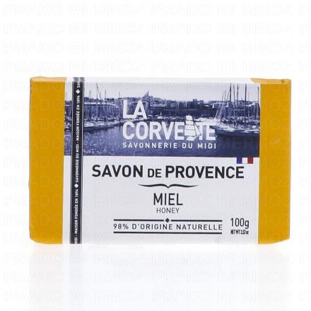 LA CORVETTE Savon de Provence en pain Miel 100g