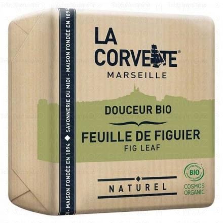 LA CORVETTE Savon pain douceur bio feuille de figuier 100g