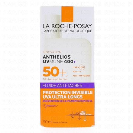 LA ROCHE POSAY Anthelios UVmune 400+ - Fluide Solaire Anti-Taches SPF50+ 50ml