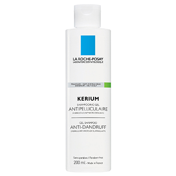 LA ROCHE-POSAY Kerium shampooing-gel antipelliculaire cuir chevelu gras