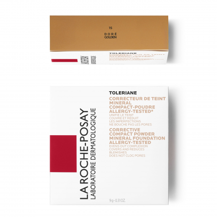 LA ROCHE-POSAY Toleriane teint mineral n&deg;15 Dor&eacute; SPF25 bo&icirc;tier 9g