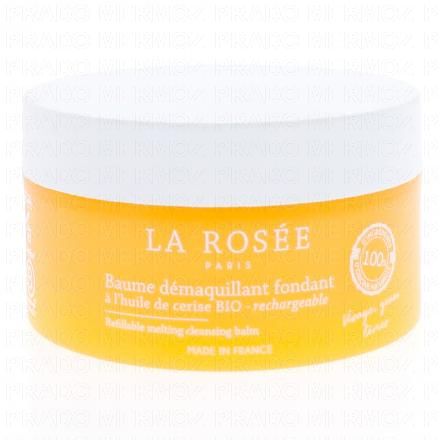 LA ROSEE Baume d&eacute;maquillant fondant rechargeable (pot 90ml)