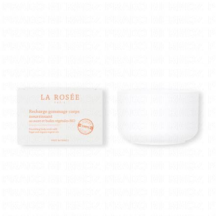 LA ROS&Eacute;E Gommage corps nourrissant au sucre et aux huiles v&eacute;g&eacute;tales BIO (recharge pot 200ml)
