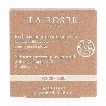 LA ROSEE Recharge Poudre Compacte Soin 8g (fonc&eacute;)