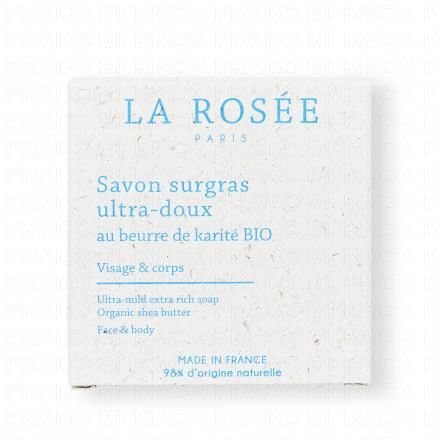 LA ROS&Eacute;E Savon surgras ultra-doux au beurre de karit&eacute; BIO 100g