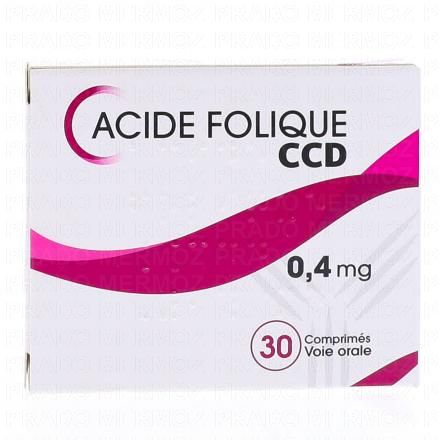 LABORATOIRE CCD Acide folique 0,4 mg