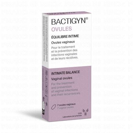 LABORATOIRE CCD Bactigyn ovules &eacute;quilibre intime x7