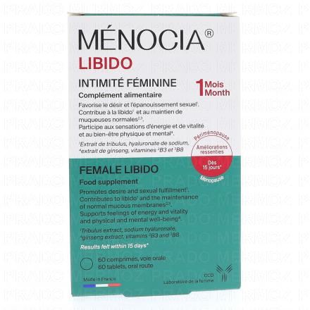 LABORATOIRE CCD M&eacute;nocia - Libido intimit&eacute; f&eacute;minine x60 cap