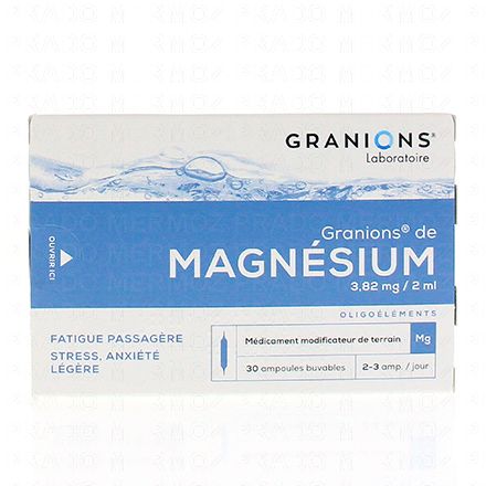 GRANIONS de Magnésium 3,82 mg/2 ml