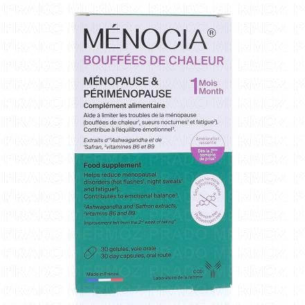 LABORATOIRE CCD M&eacute;nocia Bouff&eacute;es de chaleur x30g&eacute;lules