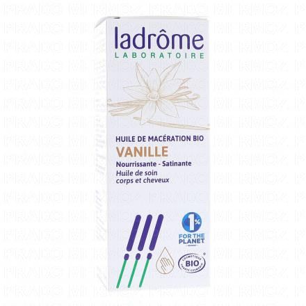 LADROME Huile de mac&eacute;ration bio Vanille 50ml