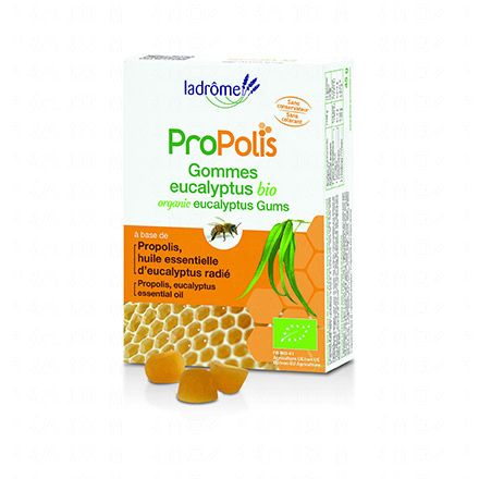 LADR&Ocirc;ME Propolis gommes eucalyptus bio 45g