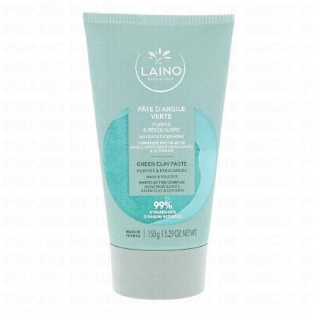 LAINO Pâte d'argile verte prête à l'emploi (150g)