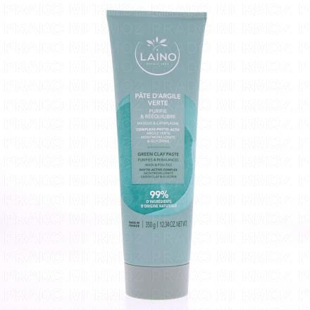 LAINO Pâte d'argile verte prête à l'emploi (350g)