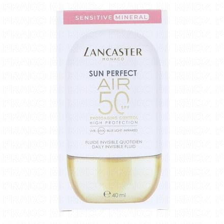 LANCASTER Sun Perfect AIR - Fluide Invisible Quotidien SPF50 Sensitive Mineral 40 ml
