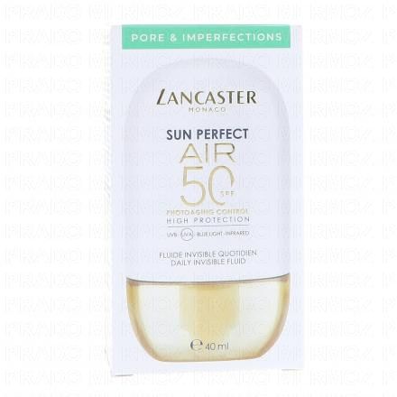 LANCASTER Sun Perfect AIR - Fluide Invisible Quotidien pore et imperfections SPF50 40 ml